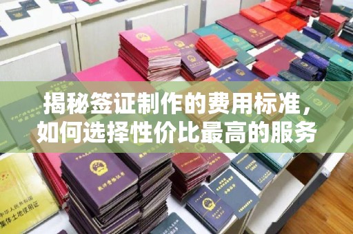 神农架揭秘签证制作的费用标准，如何选择性价比最高的服务？