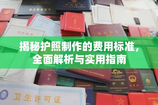 神农架揭秘护照制作的费用标准，全面解析与实用指南