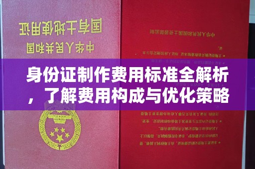 神农架身份证制作费用标准全解析，了解费用构成与优化策略